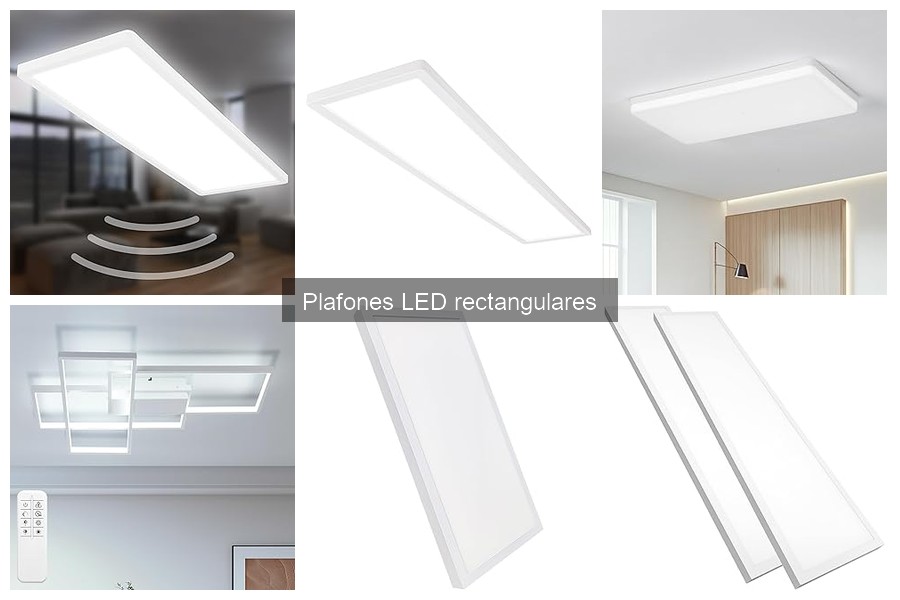 Eficiencia de los Plafones LED Rectangulares: Ahorro Energético