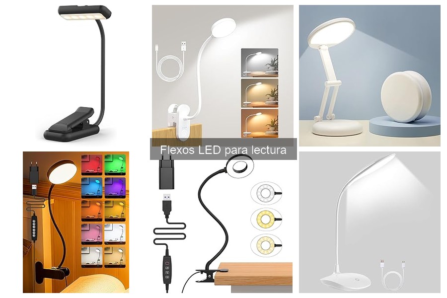 Encuentra los mejores precios en flexos LED para lectura