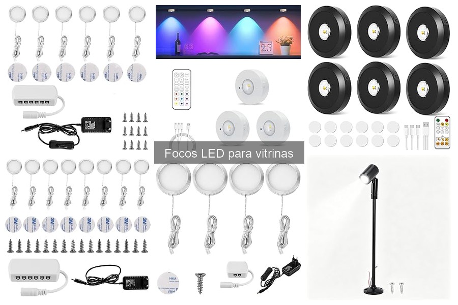 Errores comunes al elegir focos LED para vitrinas