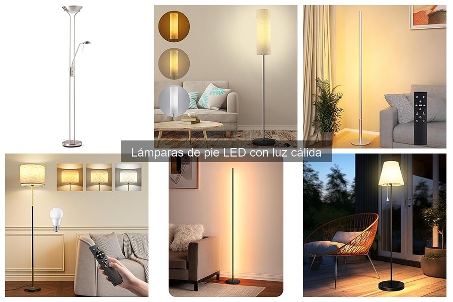 Errores comunes al elegir lámparas de pie LED con luz cálida