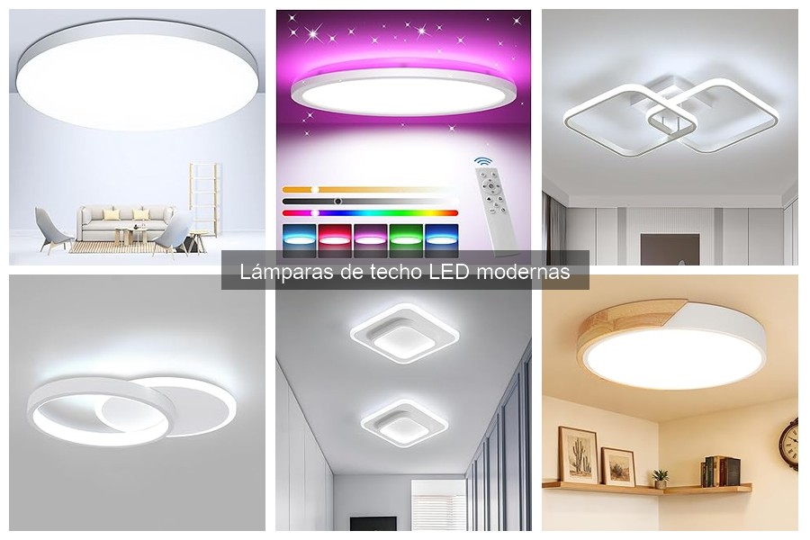 Errores comunes al elegir lámparas de techo LED modernas