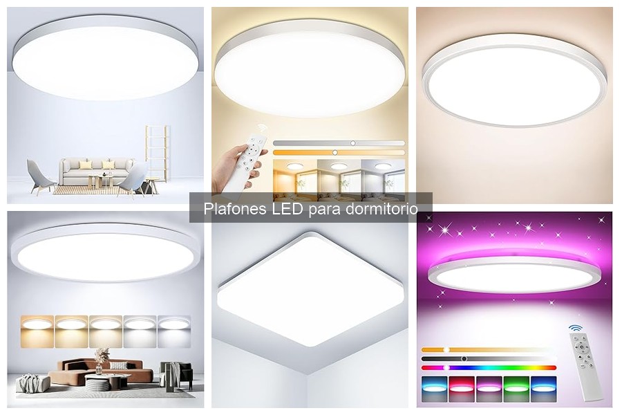 Errores comunes al elegir plafones LED para dormitorio