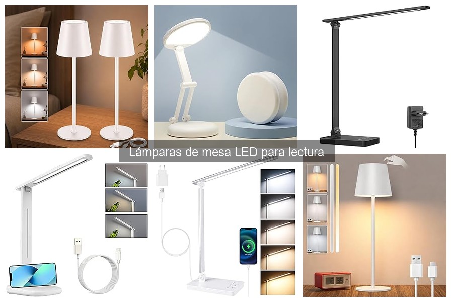 Errores comunes al usar lámparas de mesa LED para lectura