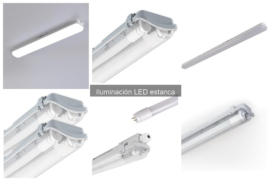 ¿Es adecuada la iluminación LED estanca para interiores?