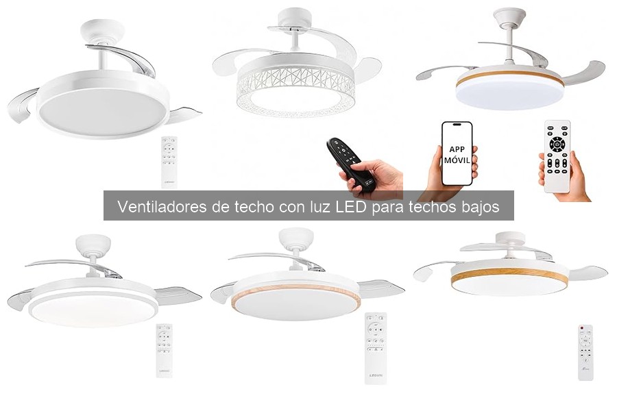 Estilos decorativos que combinan con ventiladores de techo LED