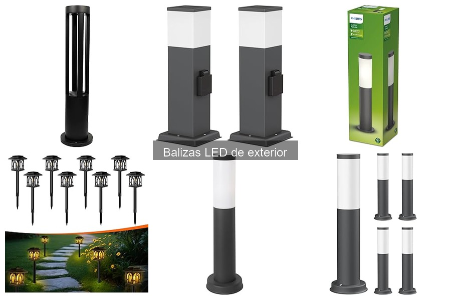 Estilos y Diseños de Balizas LED de Exterior para tu Jardín