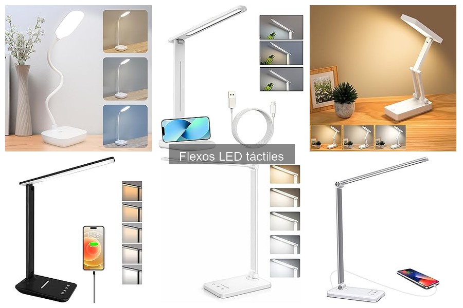 Flexos LED Táctiles con Funcionalidades Adicionales