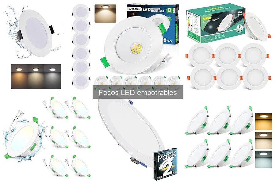 Focos LED empotrables regulables: ¿Son realmente útiles?