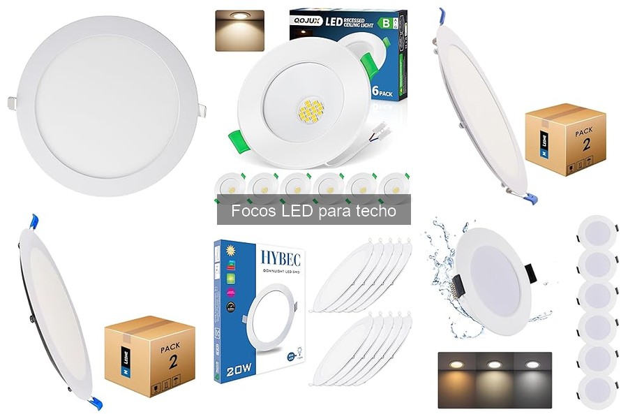 Focos LED recomendados para cada ambiente de tu hogar