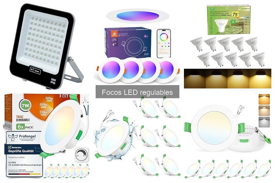 Focos LED Regulables e Inteligentes: Ventajas y Desventajas