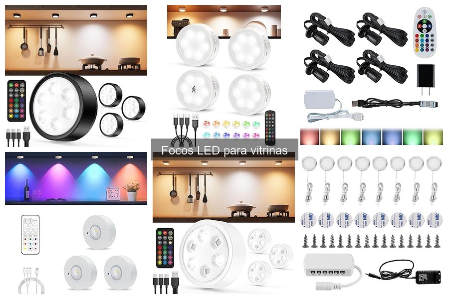 Focos LED Regulables para Vitrinas: ¿Valen la Pena?