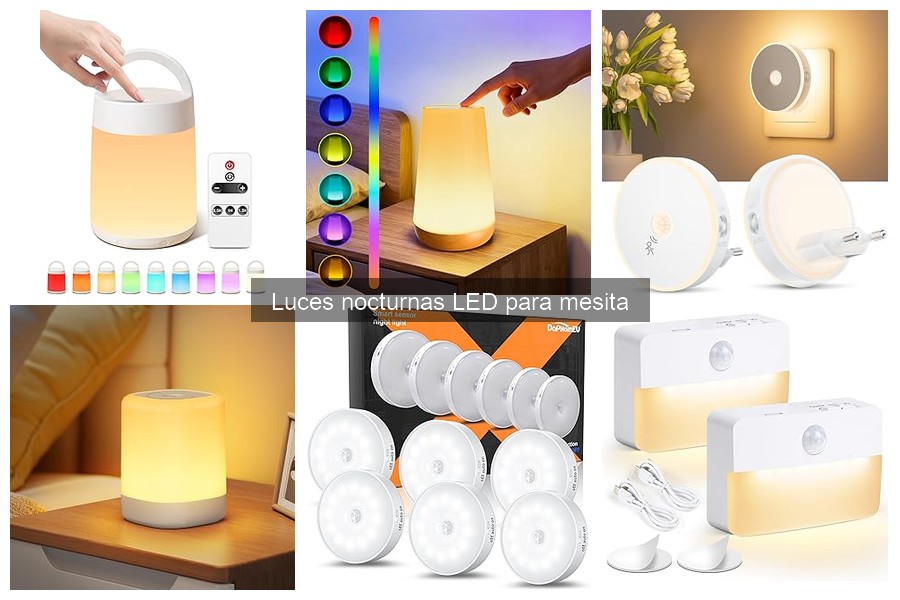 Guía de compra: características de luces nocturnas LED