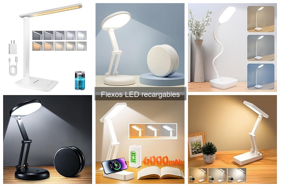 Guía de compra de flexos LED recargables para tu hogar