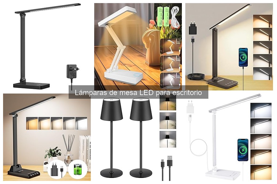 Guía de compra de lámparas de mesa LED para escritorio
