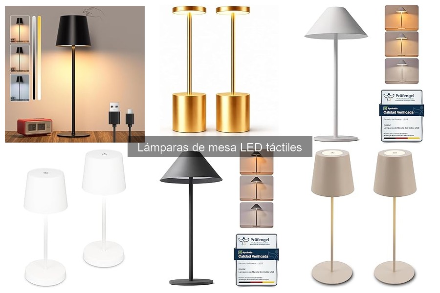 Guía de compra de lámparas de mesa LED táctiles en 2023