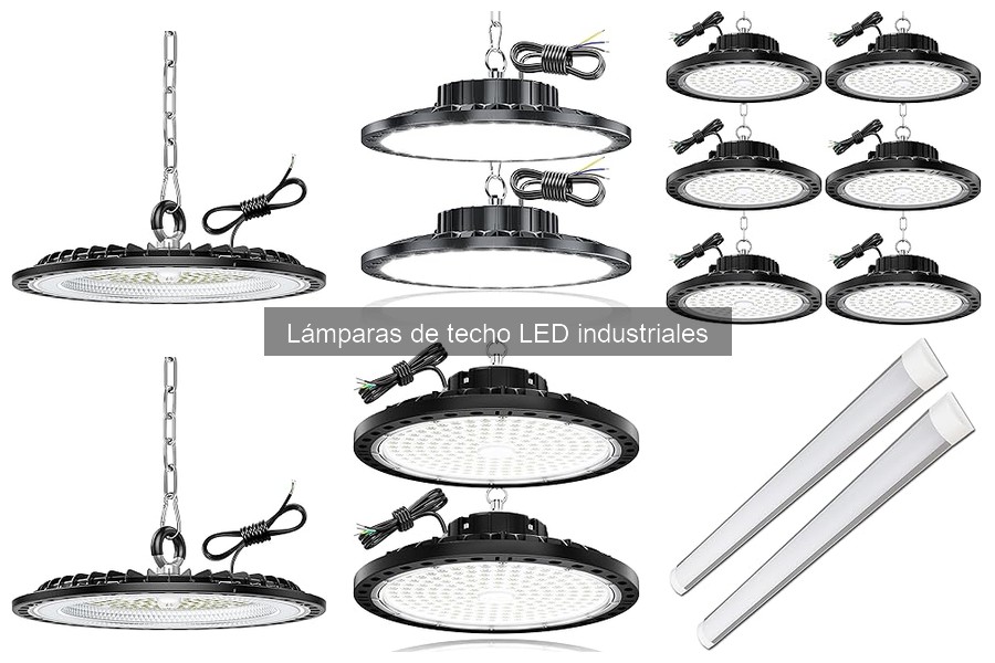 Guía de compra de lámparas de techo LED industriales