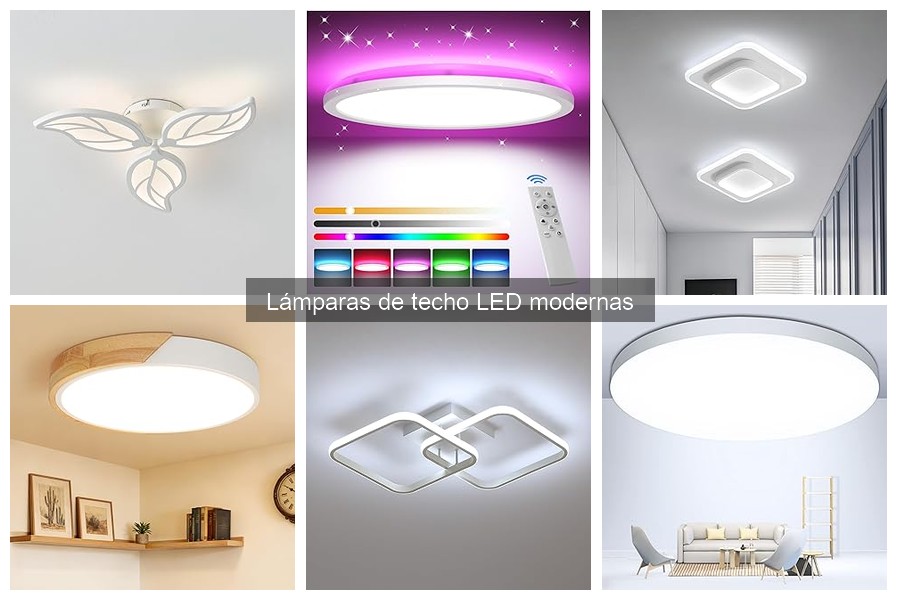Guía de compra de lámparas de techo LED modernas