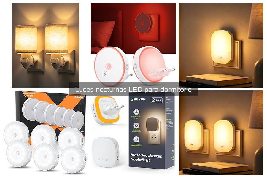 Guía de compra de luces nocturnas LED para tu dormitorio