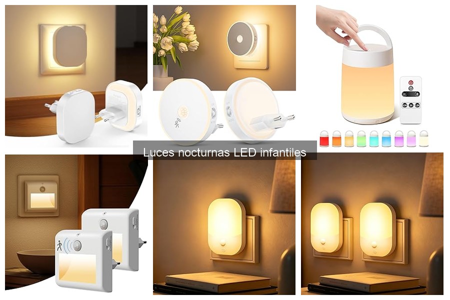 Guía de compra: Luces nocturnas LED infantiles perfectas