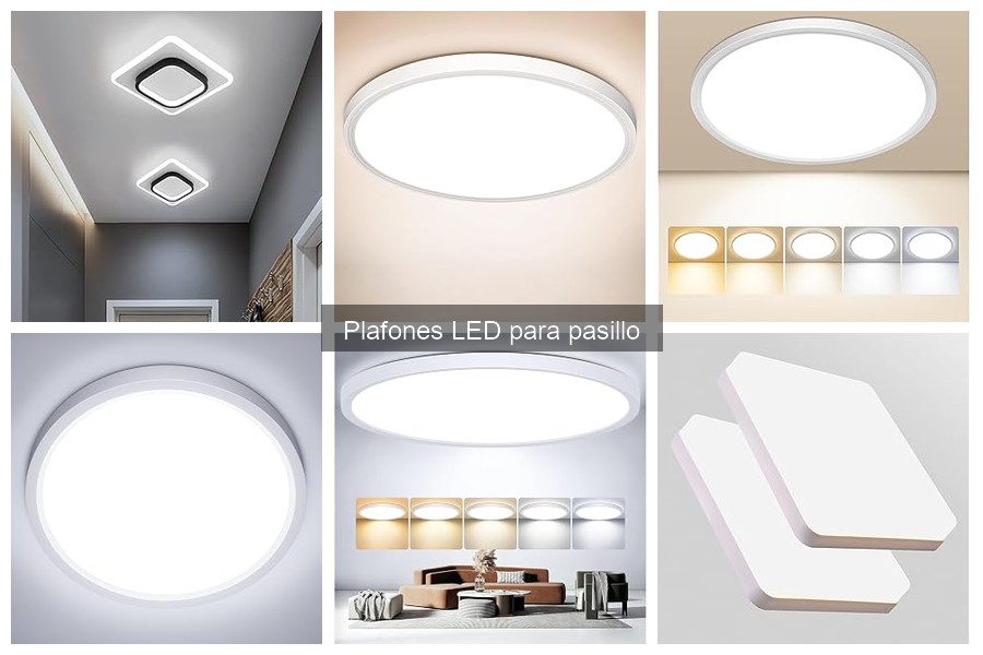 Guía de instalación de plafones LED para pasillo