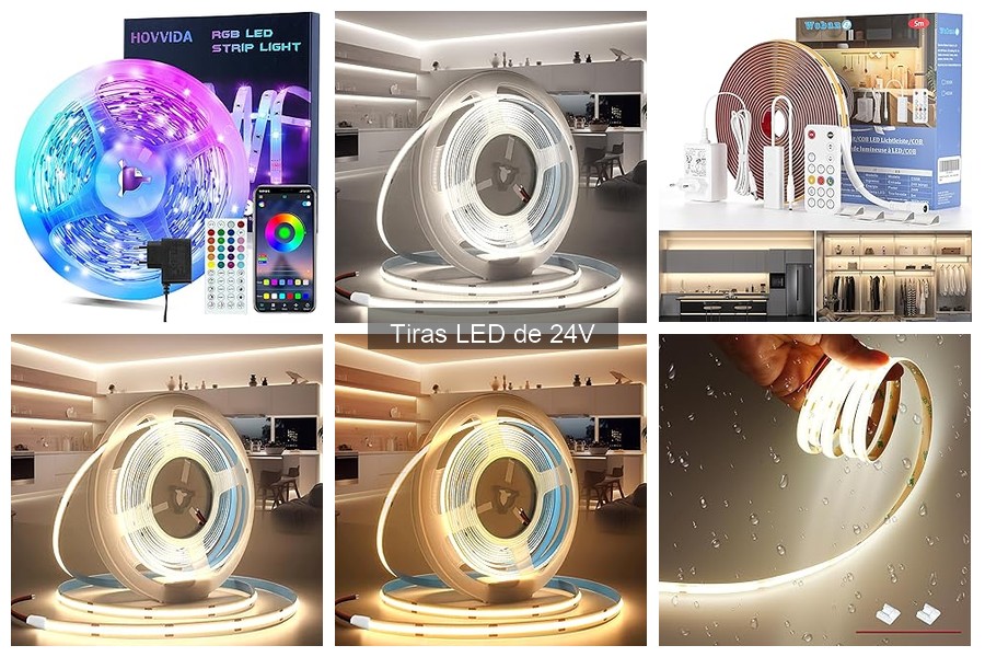 Guía de Instalación de Tiras LED de 24V para Tu Hogar