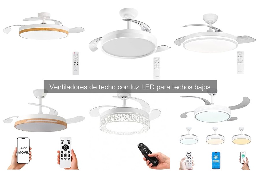 Guía de Instalación de Ventiladores de Techo con Luz LED