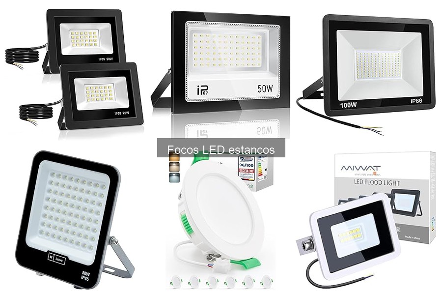 Guía de instalación eléctrica para focos LED estancos