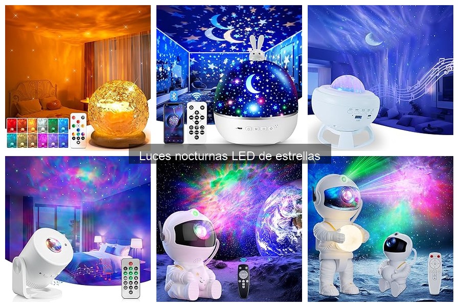 ** Guía para comprar luces nocturnas LED de estrellas