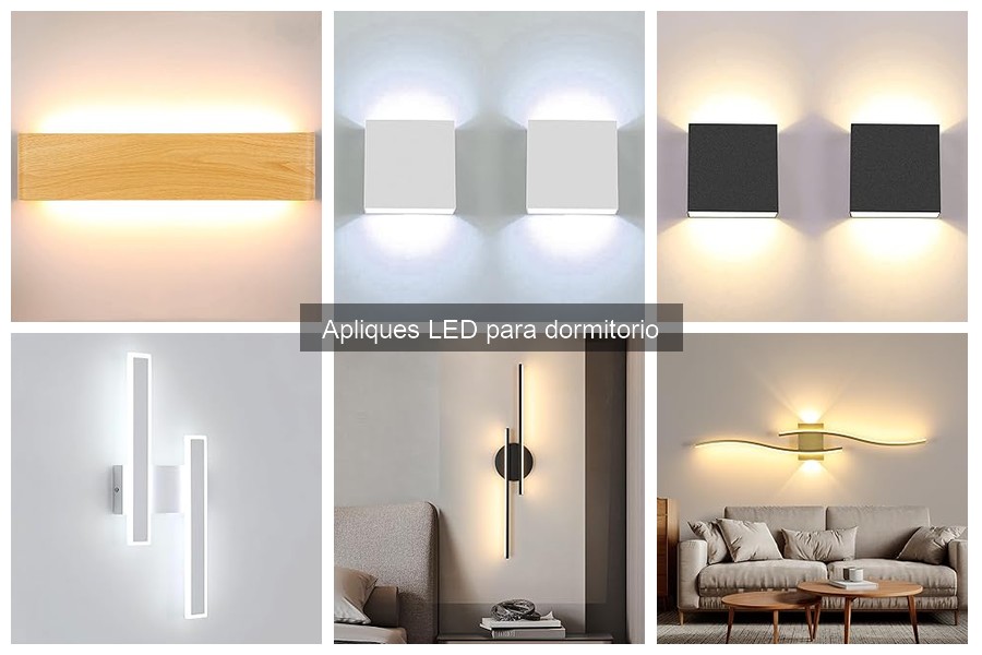 Guía para elegir apliques LED según el estilo del dormitorio