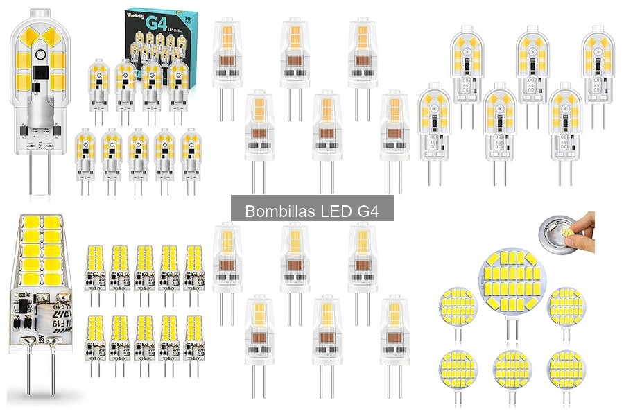 Guía para elegir bombillas LED G4 según temperatura de color