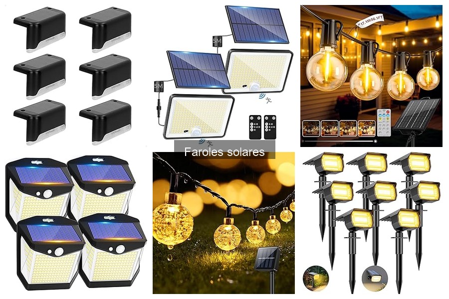 Guía para elegir el farol solar ideal para tu espacio