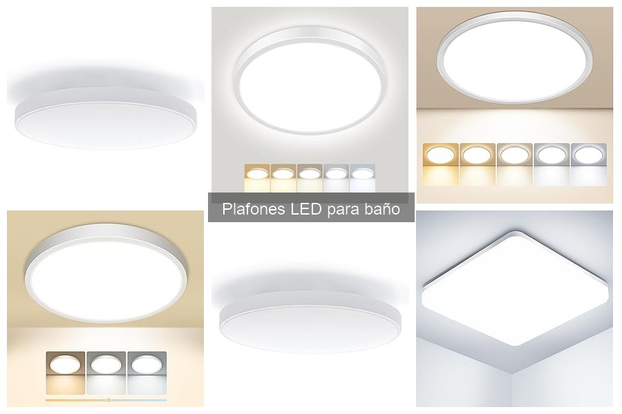 Guía para elegir el plafón LED ideal para tu baño