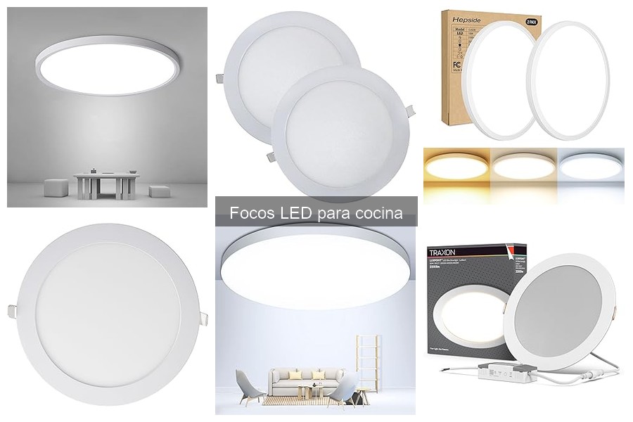 Guía para elegir focos LED para cocinas modernas