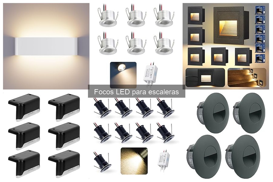 Guía para Elegir Focos LED para Escaleras Eficientes