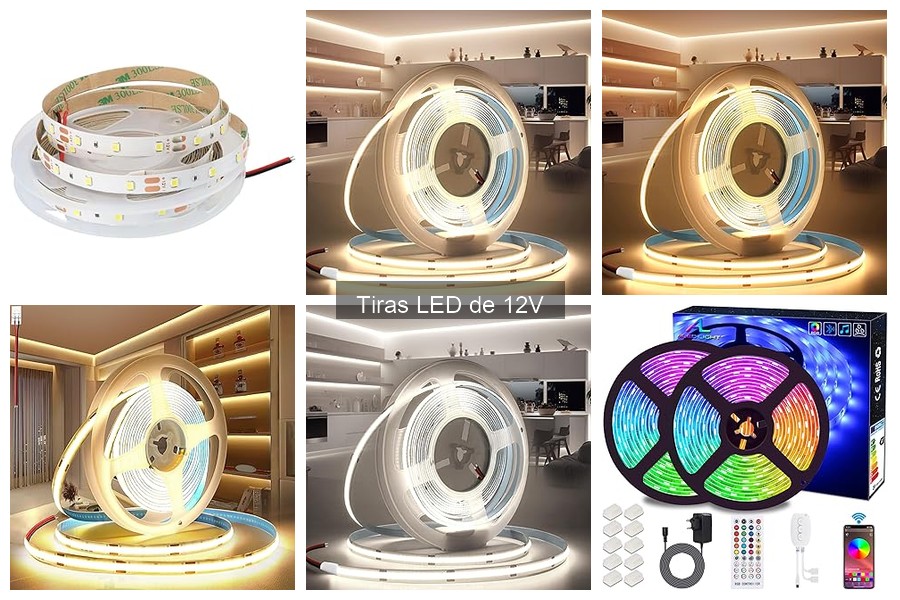 Guía para Elegir Tiras LED de 12V Eficientes y Decorativas