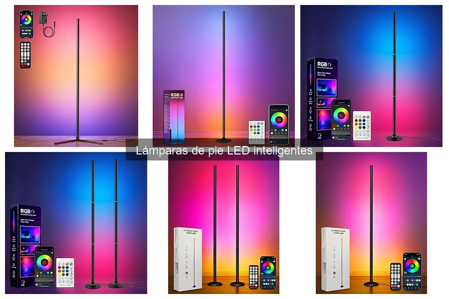 Guía para elegir tu lámpara de pie LED inteligente ideal