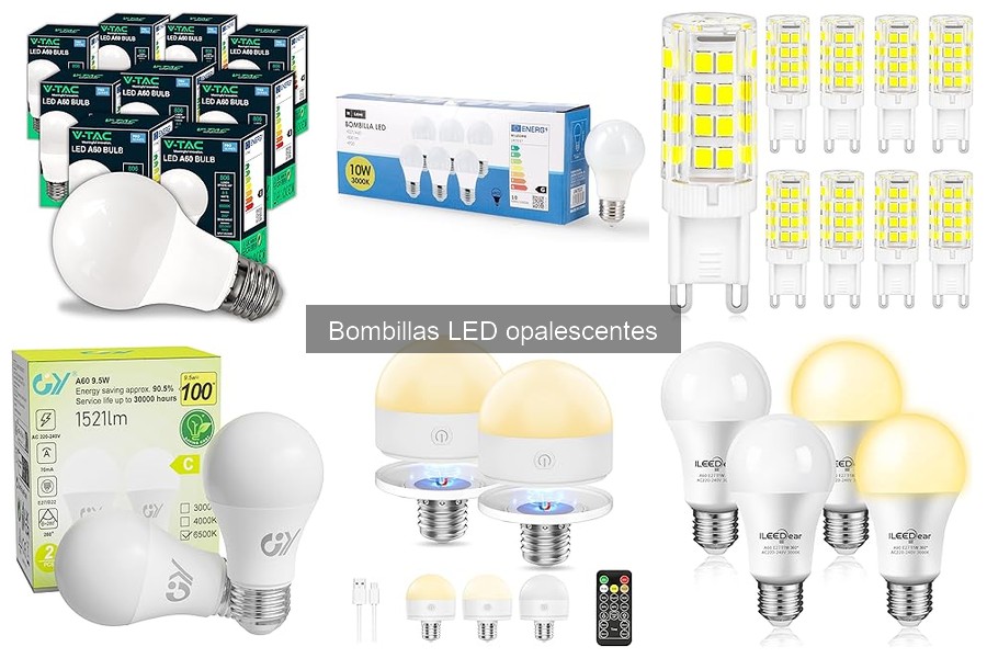 Guía rápida para instalar bombillas LED opalescentes