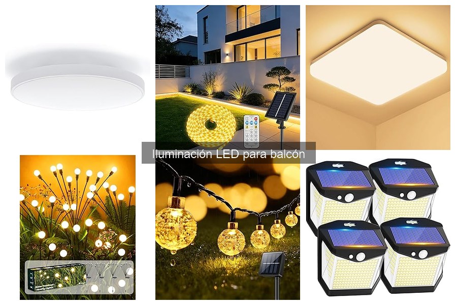 Ideas creativas para iluminar tu balcón con LED