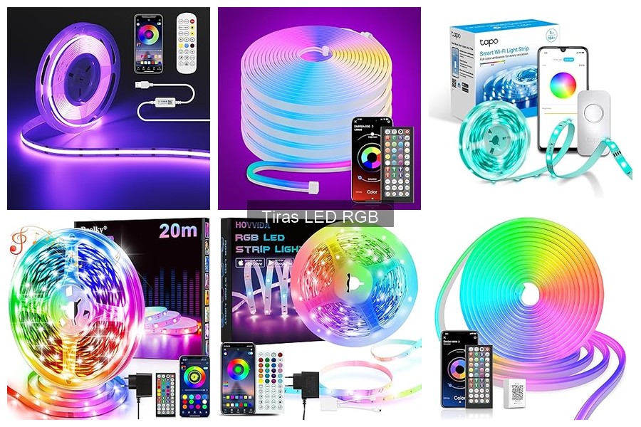 Ideas Creativas para Usar Tiras LED RGB en Decoración
