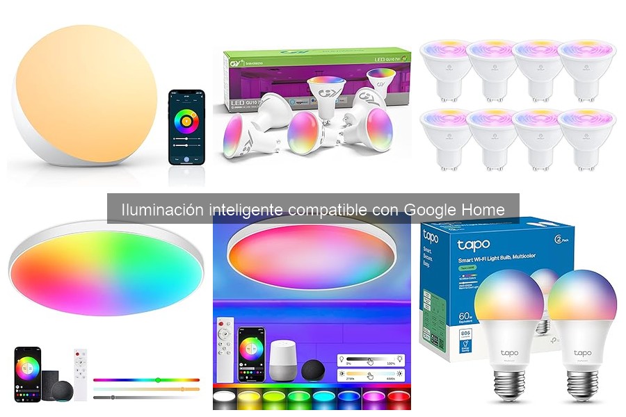Iluminación inteligente compatible con Google Home: ¿Qué es?