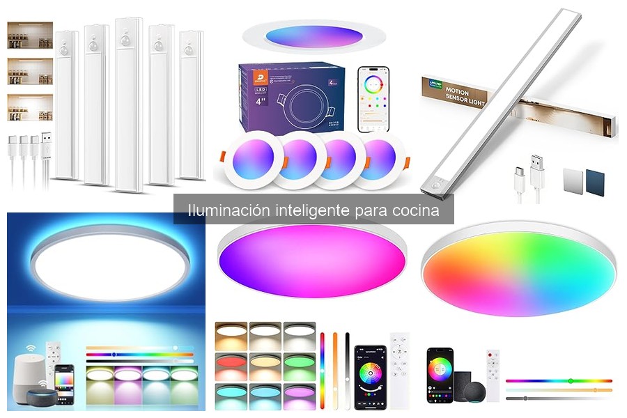 Iluminación inteligente para cocina: ¿qué es y cómo funciona?