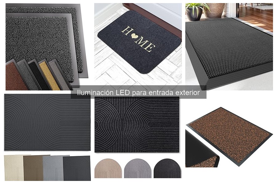 Impacto ambiental de la iluminación LED en entradas exteriores