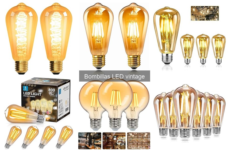 Innovaciones en Bombillas LED Vintage: Tendencias y Diseño