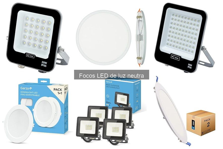 Innovaciones en focos LED de luz neutra para tu hogar