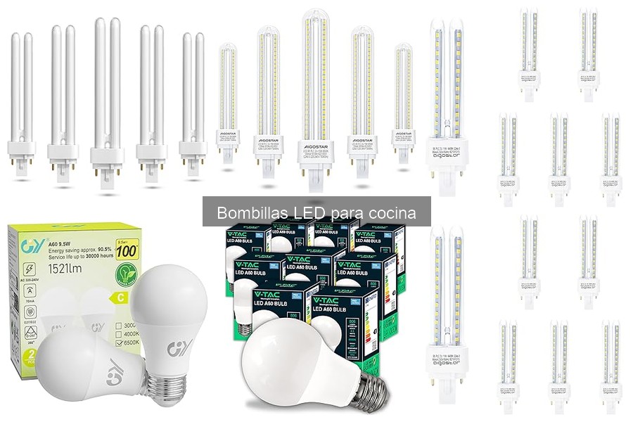 Instala Bombillas LED en tu Cocina: Paso a Paso
