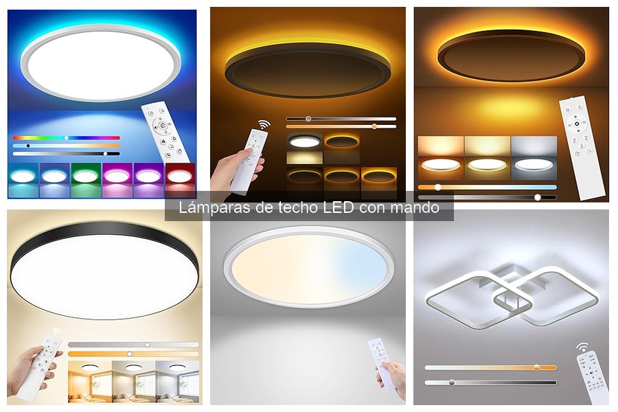 Instalación de Lámparas de Techo LED con Mando: Guía Paso a Paso