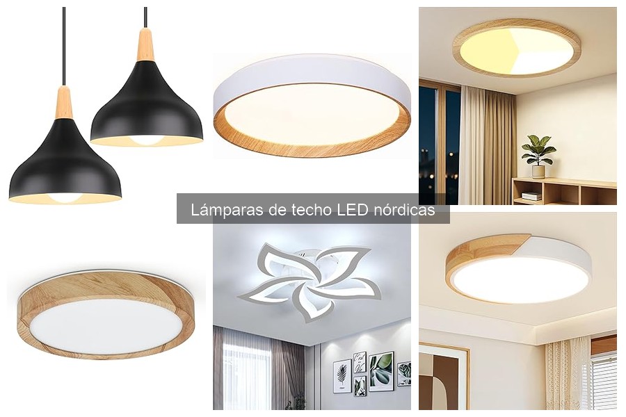 Instalación de lámparas de techo LED nórdicas: guía fácil