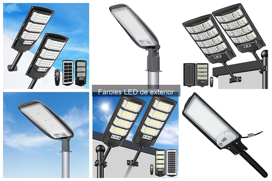 Instrucciones de Instalación para Faroles LED de Exterior