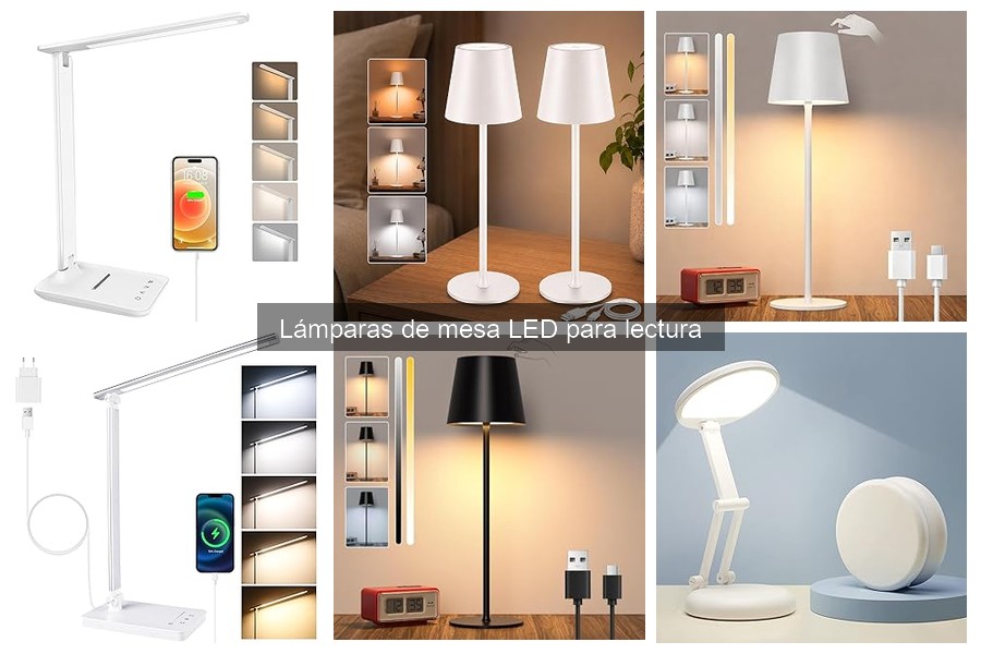 Lámparas de Mesa LED para Lectura: Características y Beneficios
