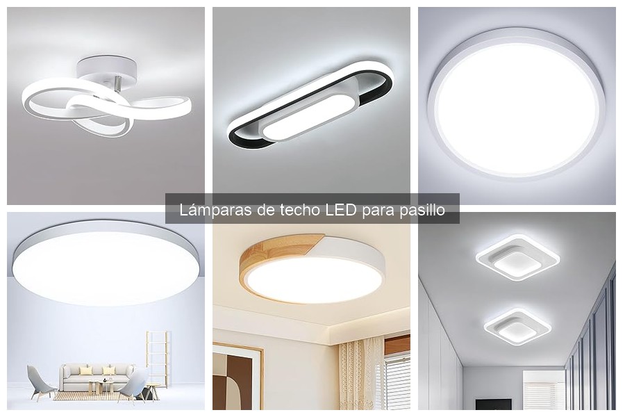 Lámparas de Techo LED Inteligentes para Pasillos
